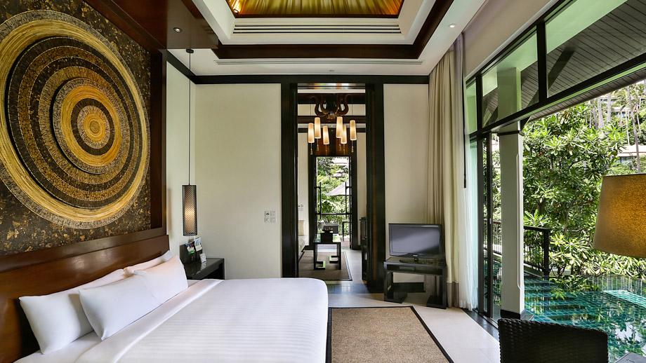 Banyan Tree Thailand Samui Accommodation - Deluxe Pool Villa Bedroom