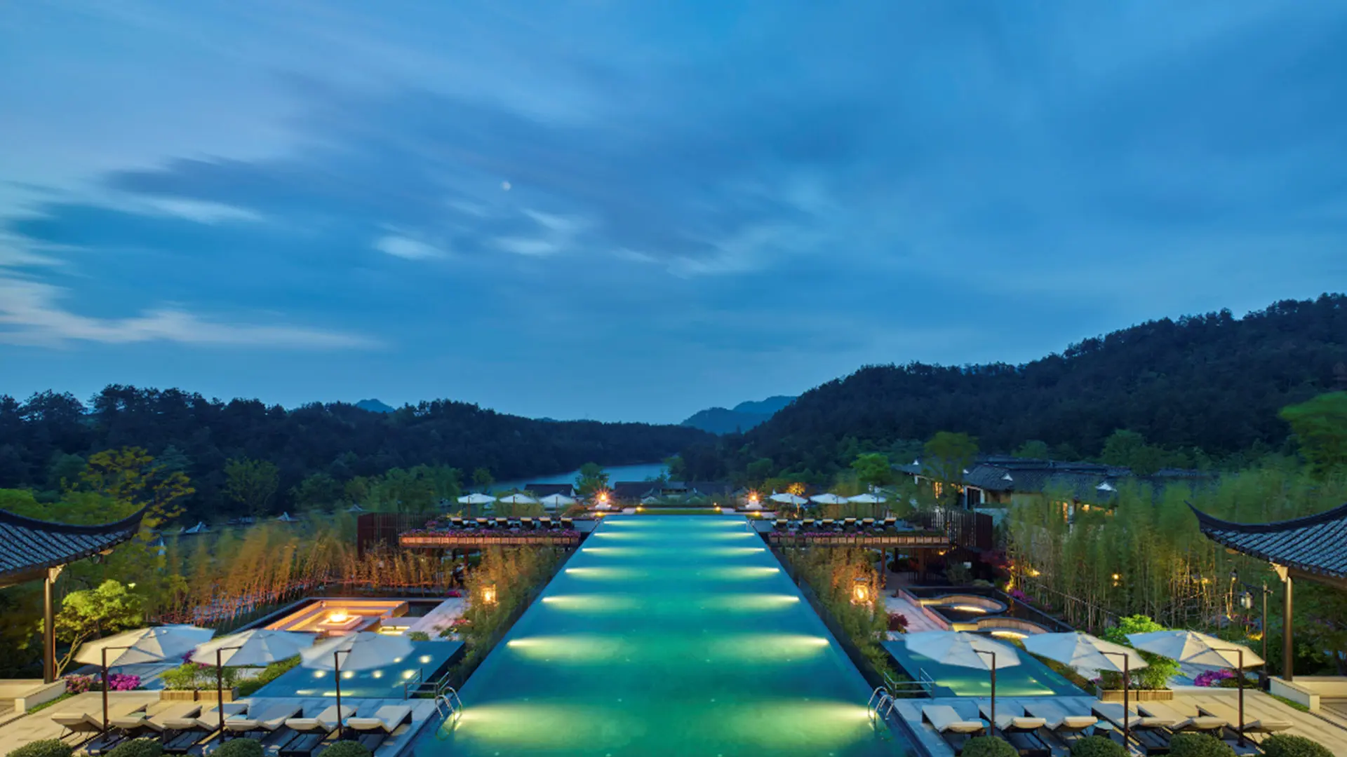 Hotels Resort & Facilities of Banyan Tree Anji China