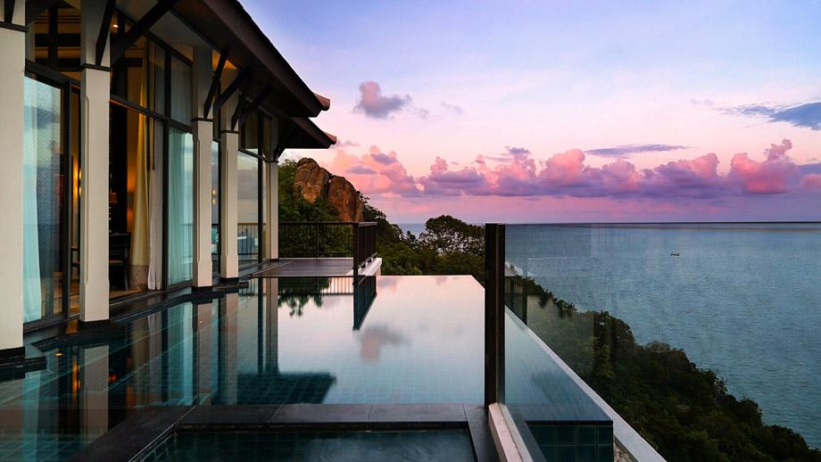 Banyan Tree Thailand Samui Accommodation - Family Ocean Pool Villa Sunset View