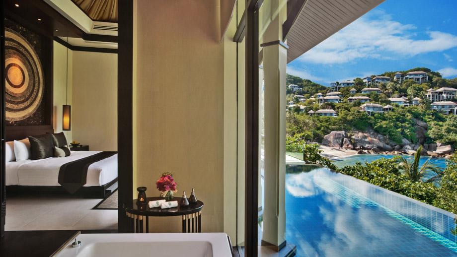 Banyan Tree Thailand Samui Accommodation - Ocean View Pool Villa Bedroom