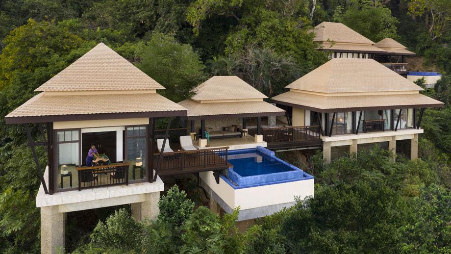 Banyan Tree Mexico Cabo Marques Accommodation - Oceanfront Spa Pool Villa Exterior