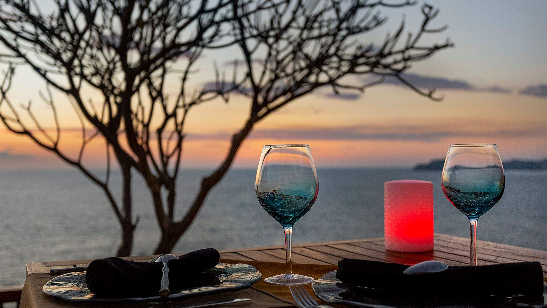 Banyan Tree Mexico Cabo Marques Gallery Romantic Dinner At Reflections