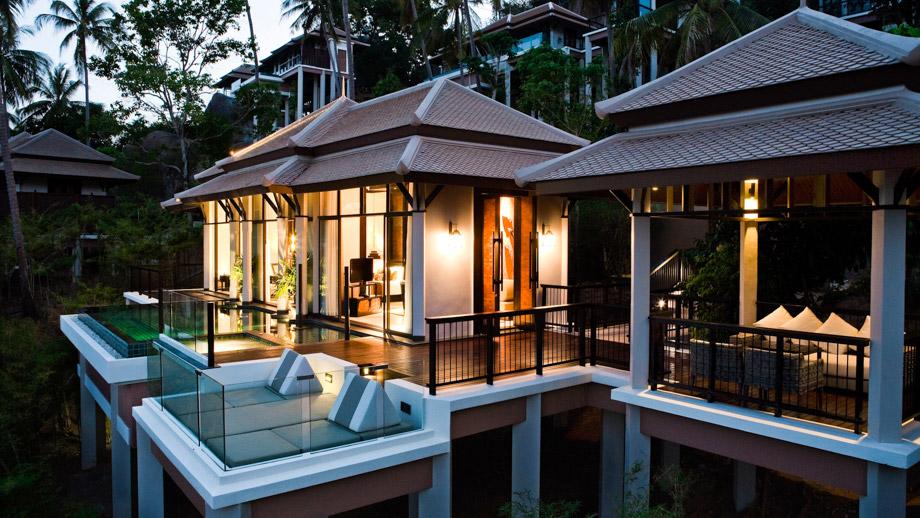 Banyan Tree Thailand Samui Accommodation - Royal Banyan Ocean Pool Villa Night View