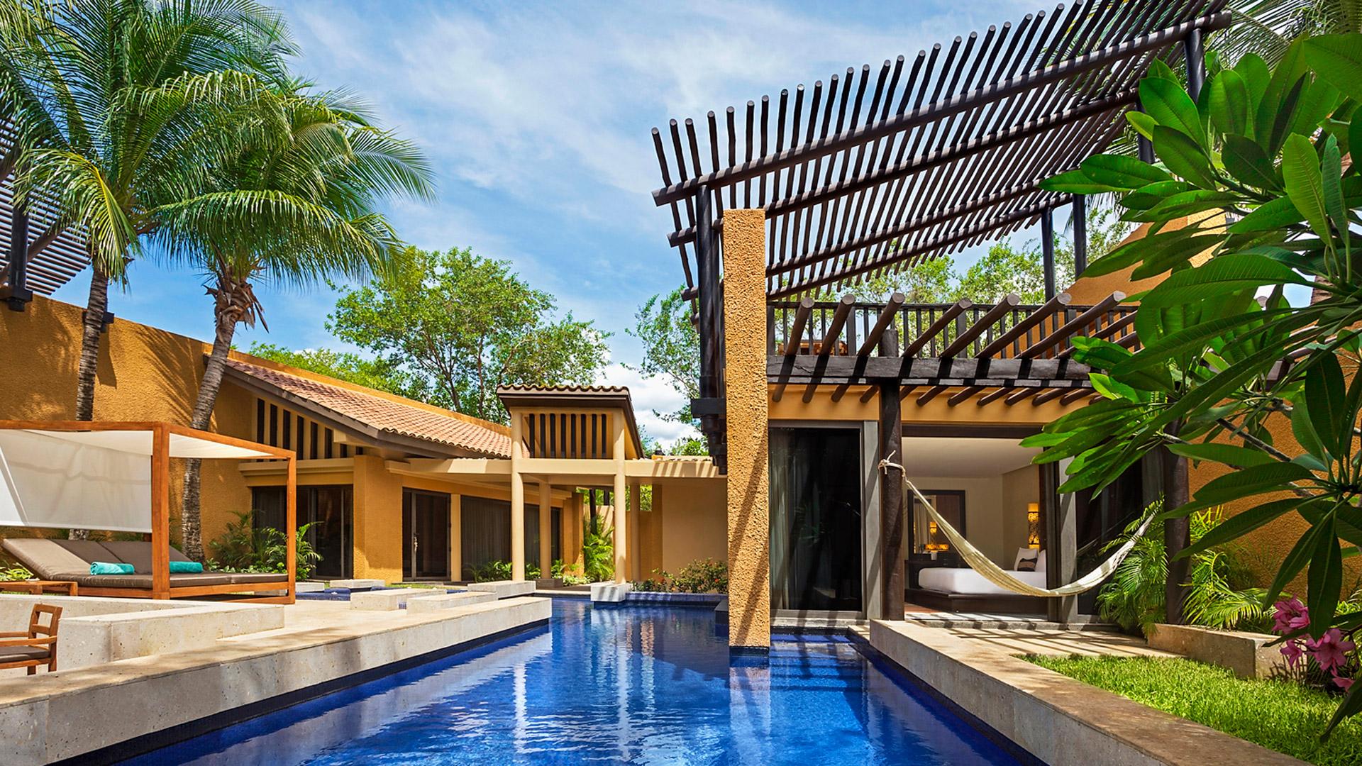 Banyan Tree Mexico Mayakoba Accommodation - Spa Pool Villa Exterior