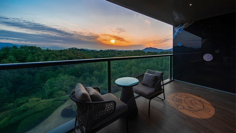 Banyan Tree China Anji Accommodation - Starry Night Room Sunset Deck