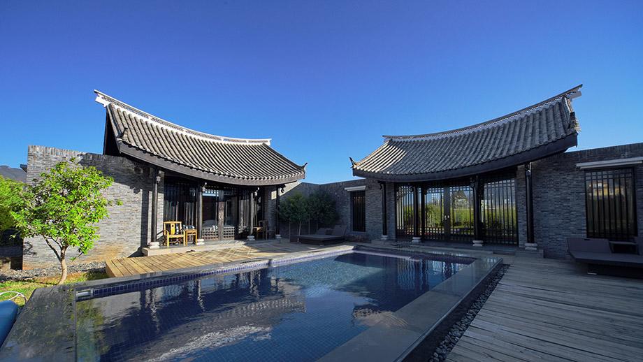 Banyan Tree China Lijiang Accommodation - Three Bedroom Mountain View Pool Villa