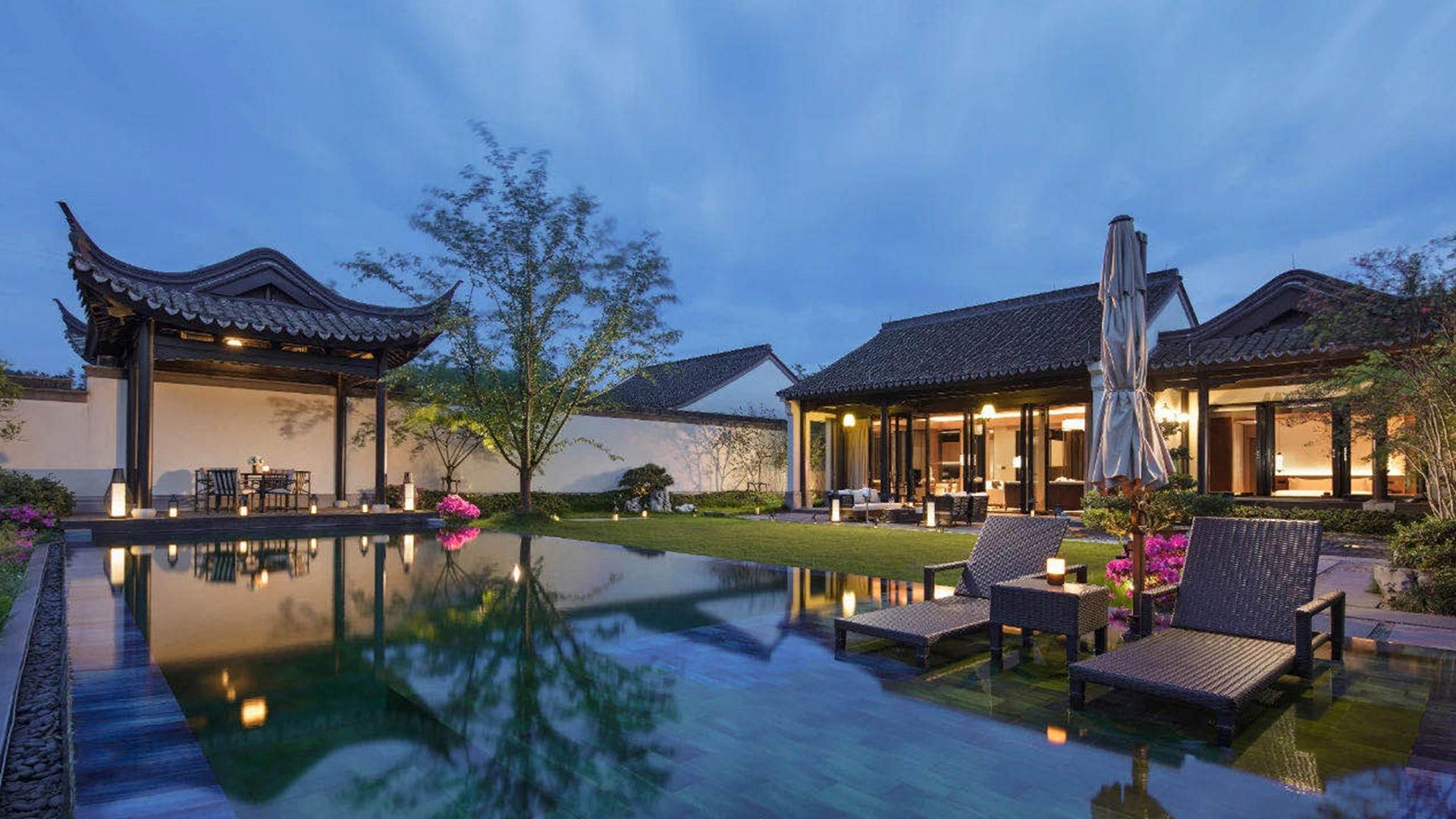 Banyan Tree China Anji Accommodation - Two Bedroom Pool Villa