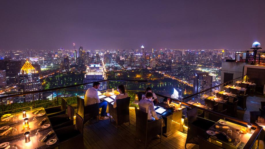 Banyan Tree Thailand Bangkok Dining - Vertigo Rooftop