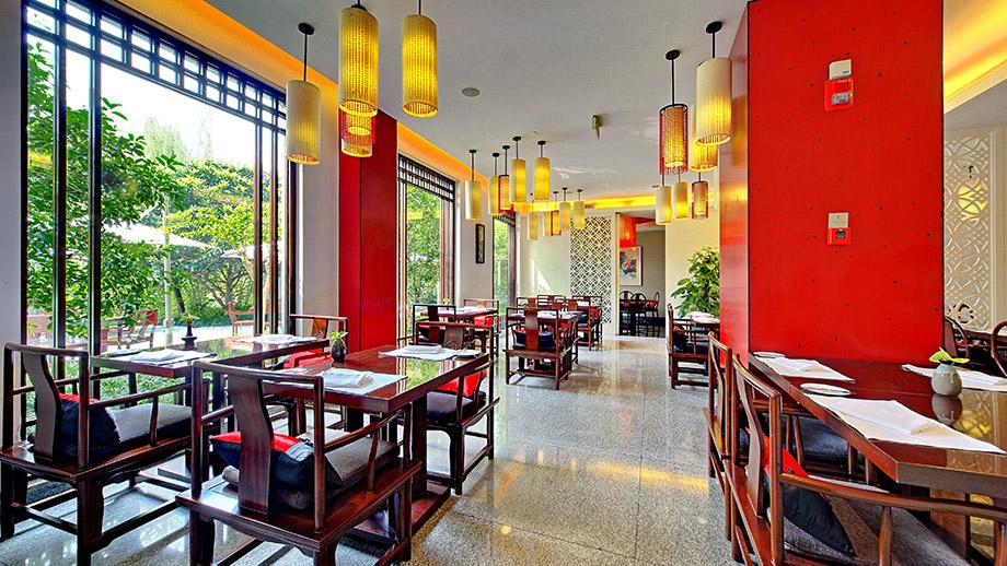 Banyan Tree China Hangzhou Dining - Waterlight Court All Day Dining Restaurant Day View