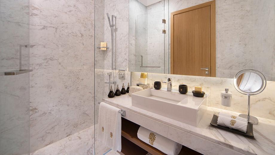 Banyan Tree Qatar Doha Accommodation - Two Bedroom Bliss Apartment Bathroom
