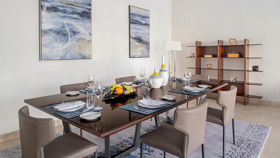 Banyan Tree Qatar Doha Accommodation - Three Bedroom Bliss Residence Dining