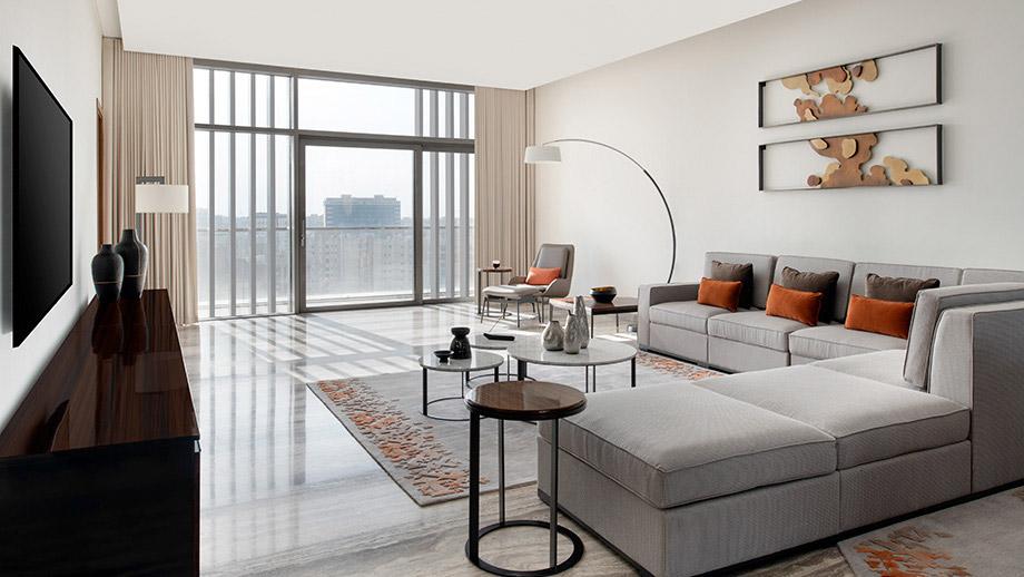 Banyan Tree Qatar Doha Accommodation - Four Bedroom Bliss Residence Living Room