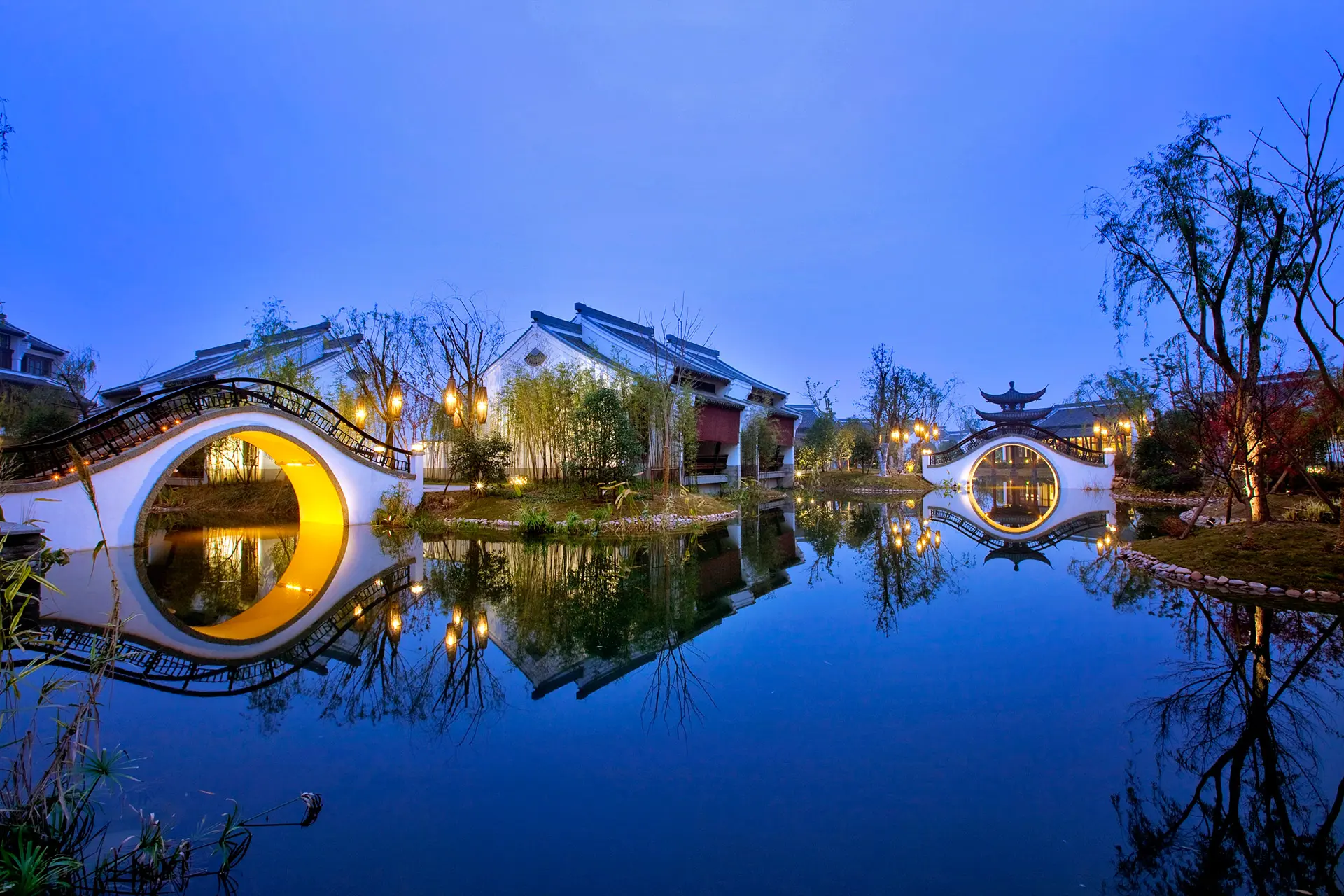 Hangzhou Xixi Luxury Spa Resort in Xixi Wetlands Banyan Tree