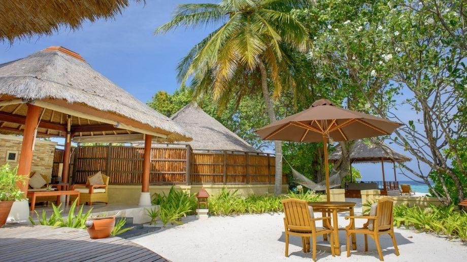 Banyan Tree Maldives Vabbinfaru Accommodation - Spa Sanctuary Pool Villa Day View