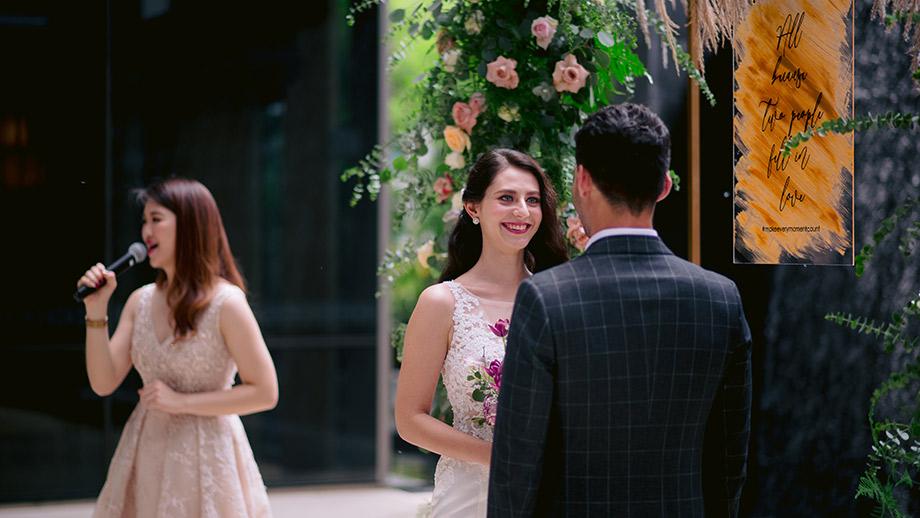 Banyan Tree Malaysia Pavilion Hotel Wedding Packages - Solemnisation Mood Shot