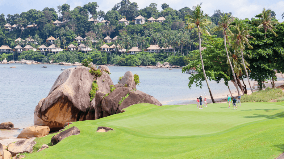 bintan, laguna golf bintan, view, banyan tree, villa