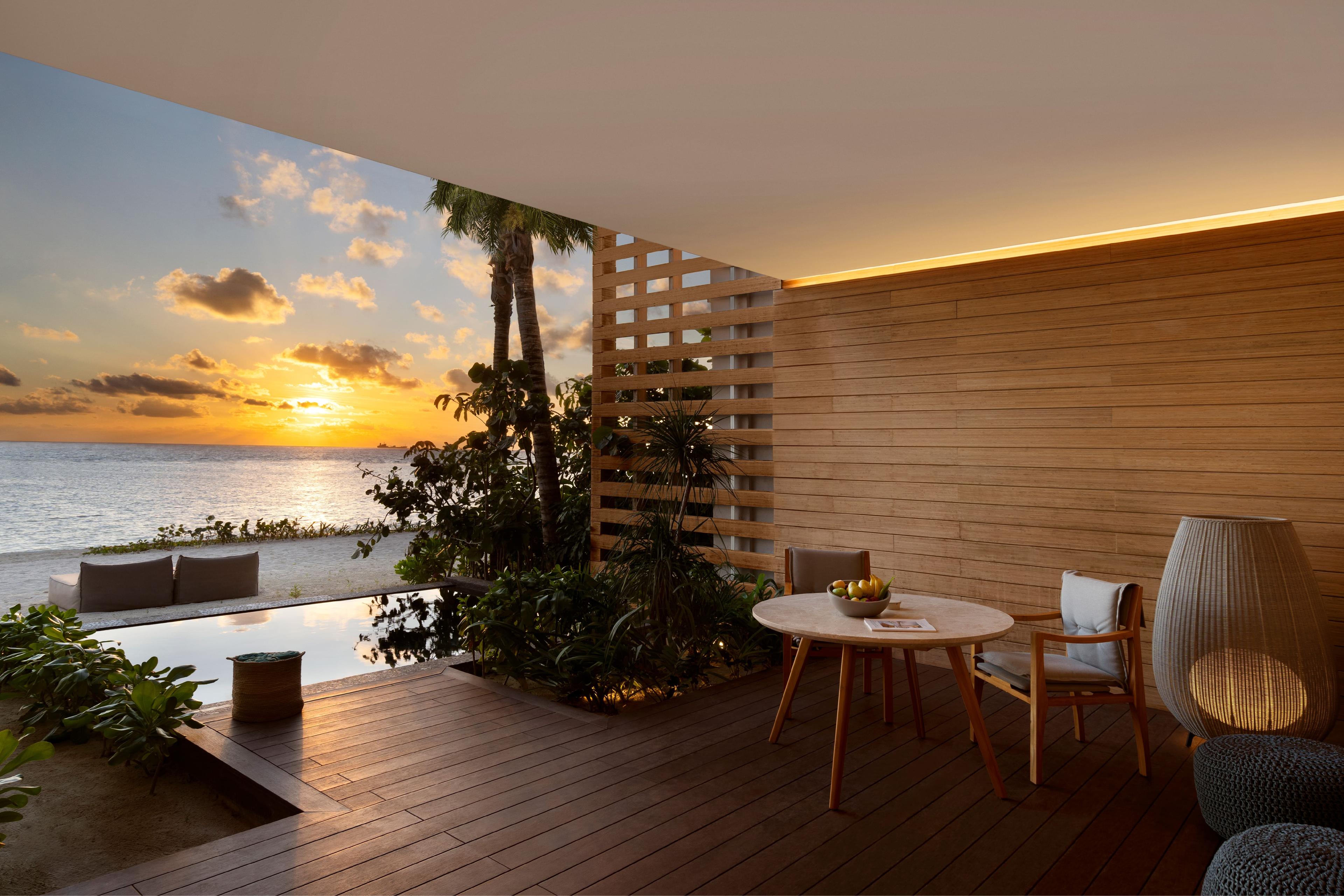 Beachfront Terrace Pool Suite