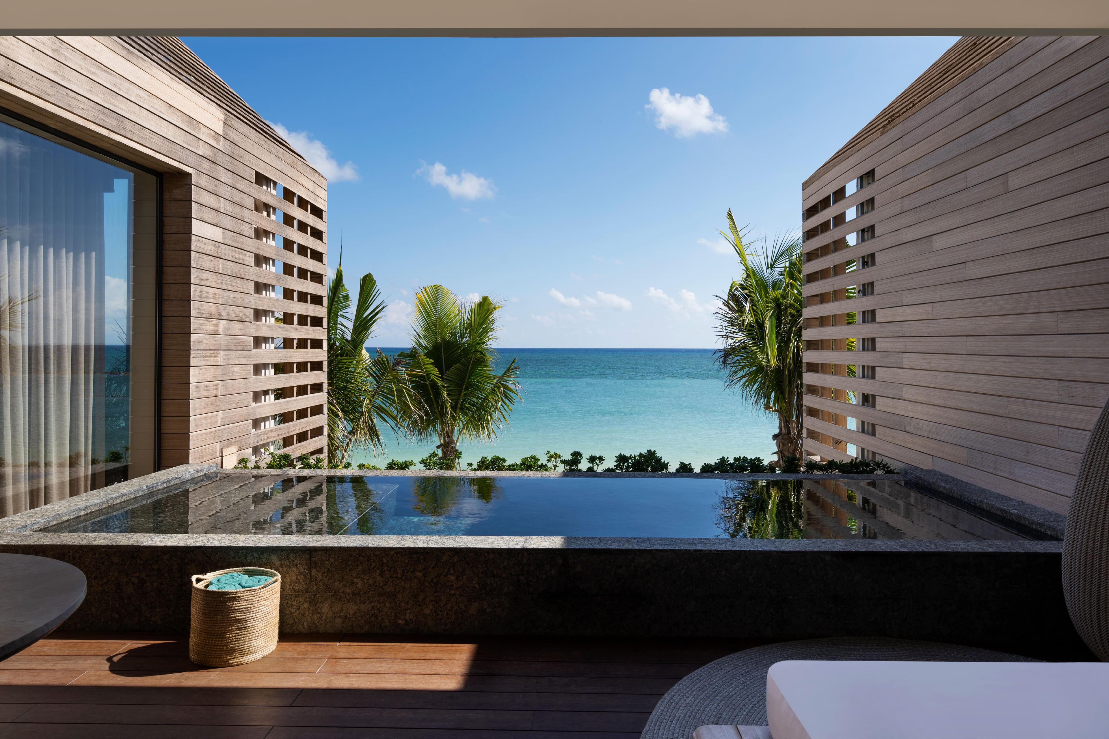 Oceanfront Balcony Pool Suite