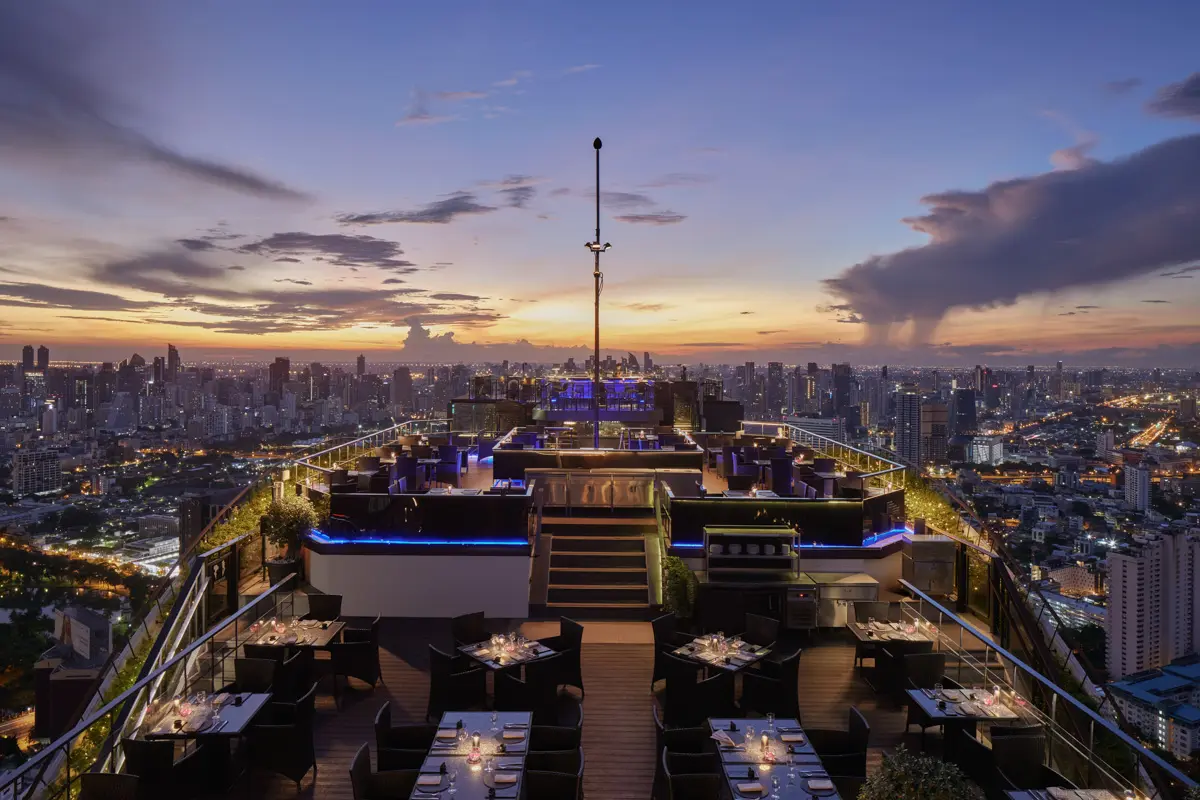 Vertigo and Moon Bar Rooftop at Banyan Tree Bangkok