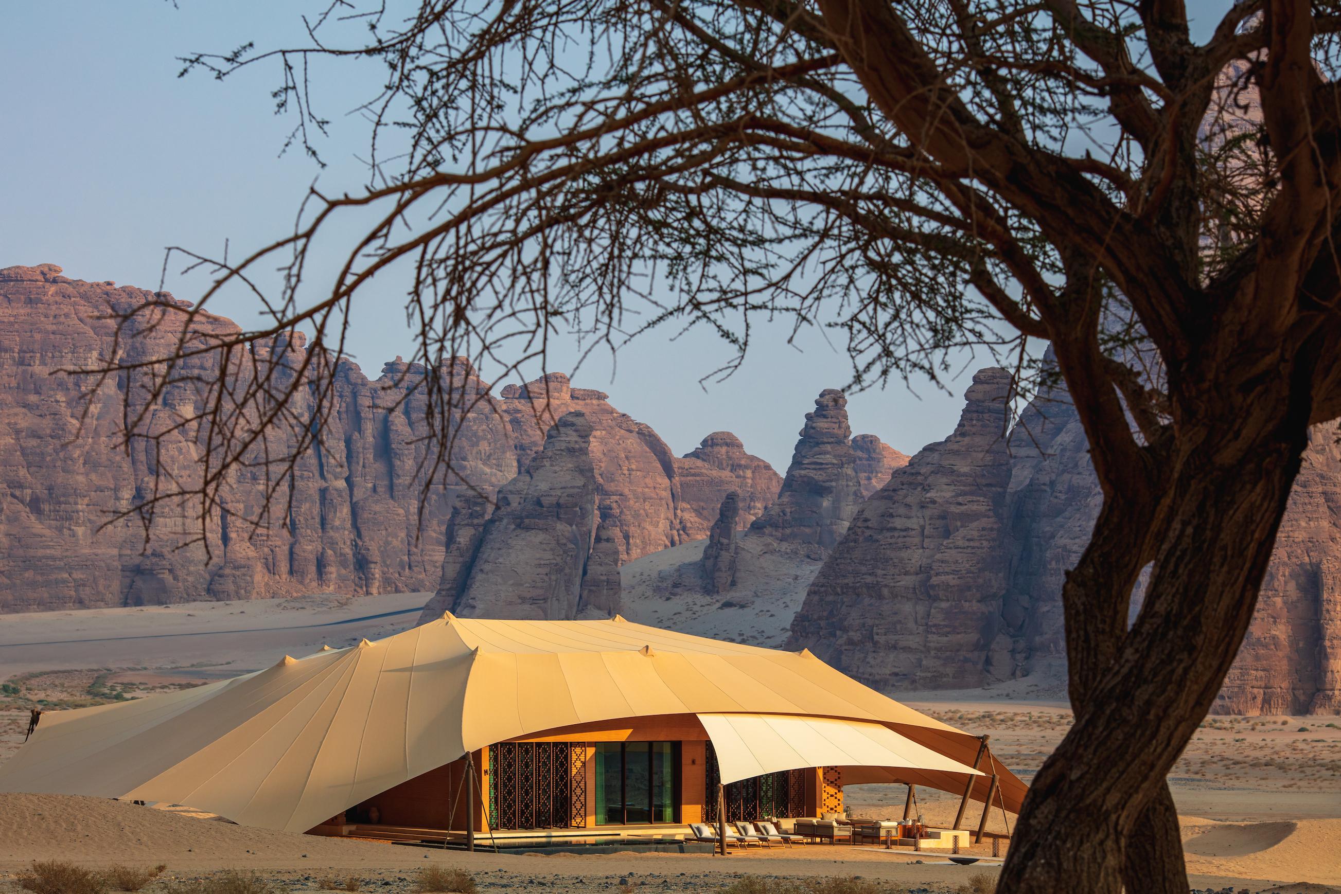 2 Bedroom Tented Villa in Saudi Arabia