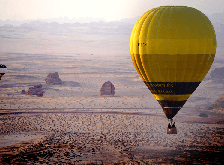 HOT AIR BALLOON - ACTIVITIES SAUDI ARABIA