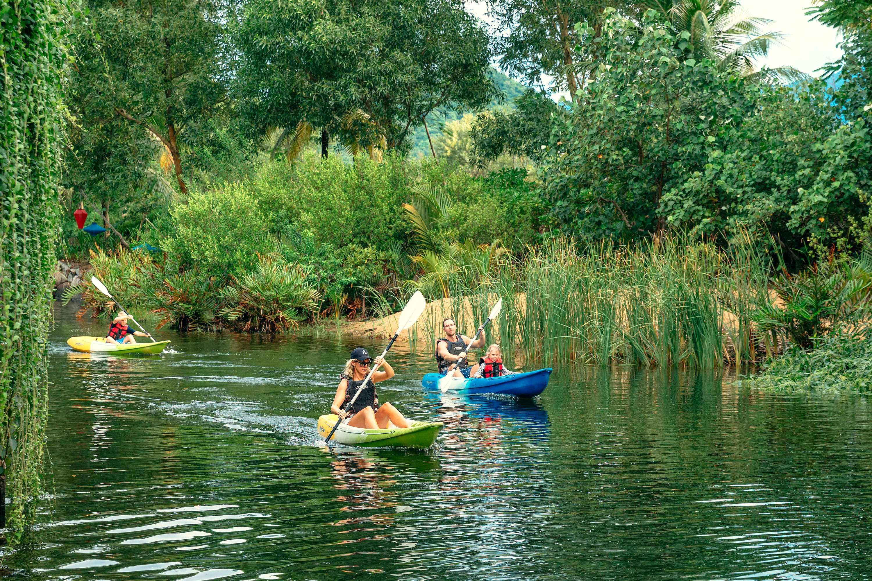 Kayak at Banyan Tree Lang Co