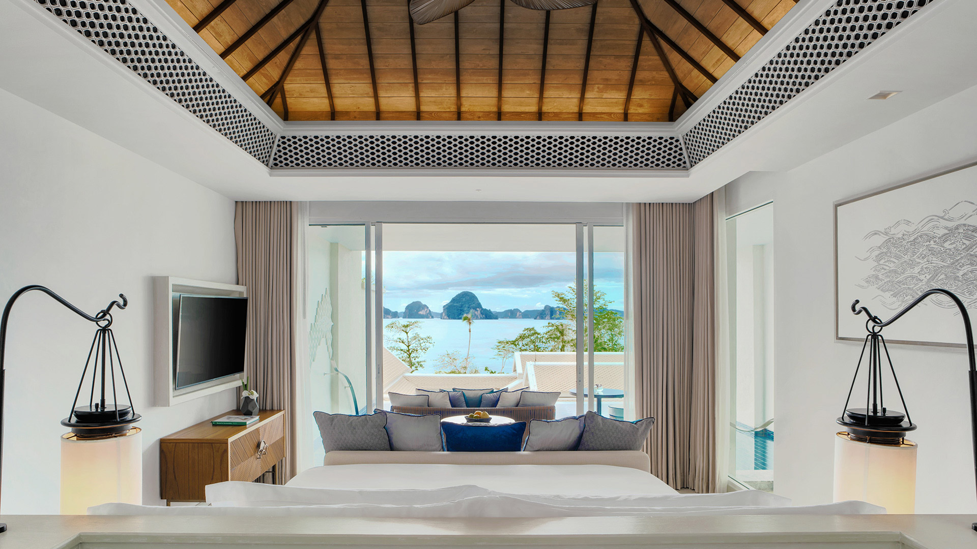 Banyan Tree Thailand Krabi Accommodation - Partial Ocean Pool Suite Twin Bedroom