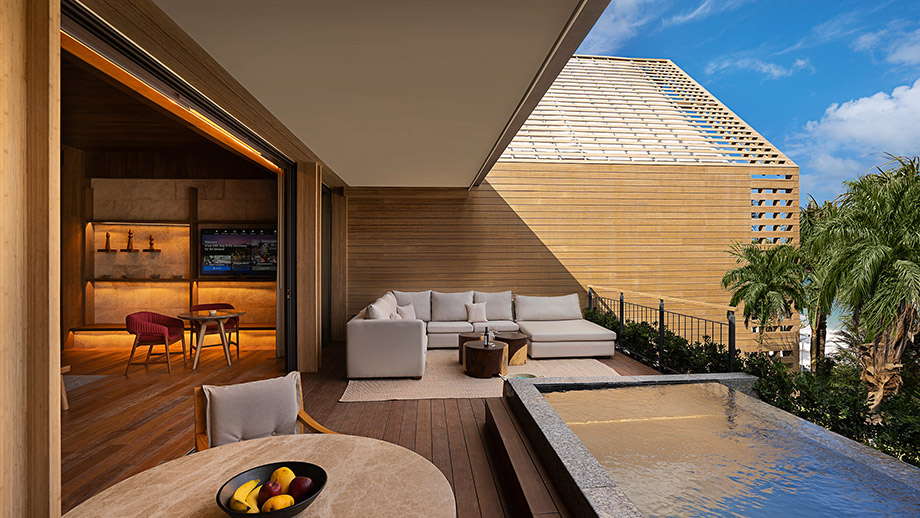 Banyan Tree Mexico Mayakoba Accommodation - Beachfront Pool Suite Queens Villa Exterior
