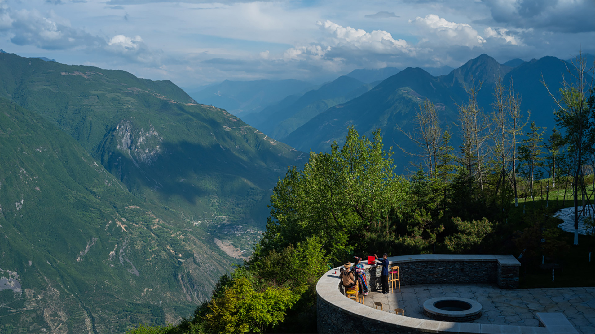 Banyan Tree China Jiuzhaigou Gallery - Out Door Afternoon Tea