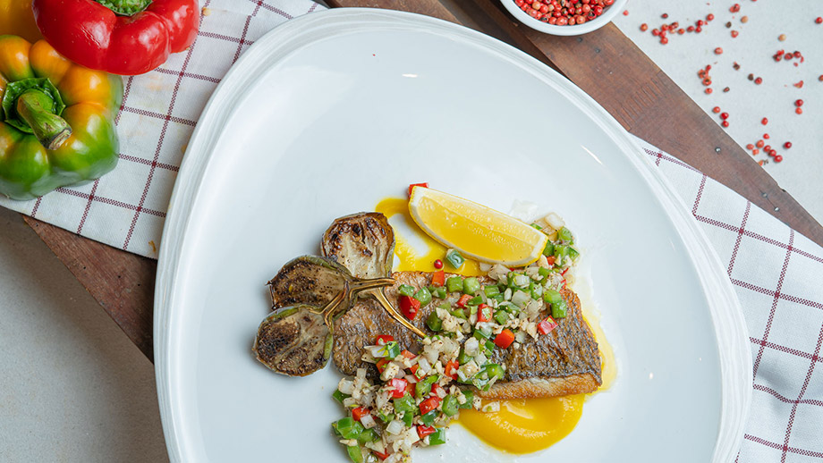 Banyan Tree Thailand Phuket Dining - Banyan Cafe Fish Dish