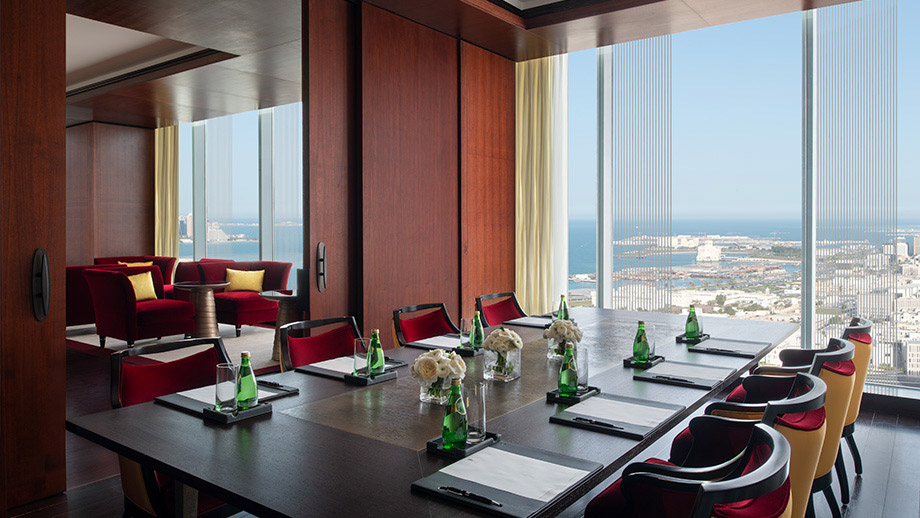 Banyan Tree Qatar Doha Gallery Altitude Club Boardroom View
