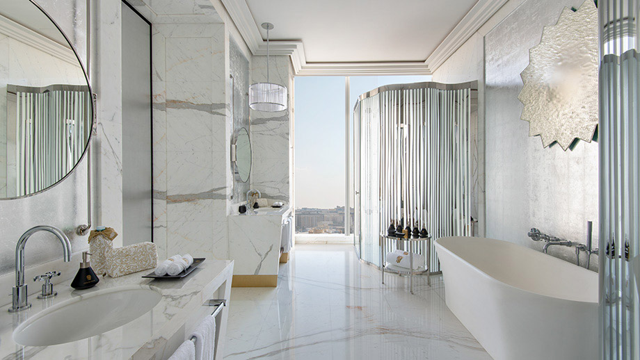 Banyan Tree Qatar Doha Accommodation - Harmony Horizon Club Suite Bathroom