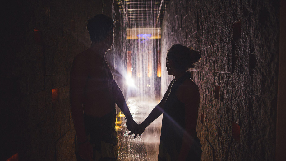 Banyan Tree Mexico Mayakoba Honeymoons - Holding Hands Honeymoon