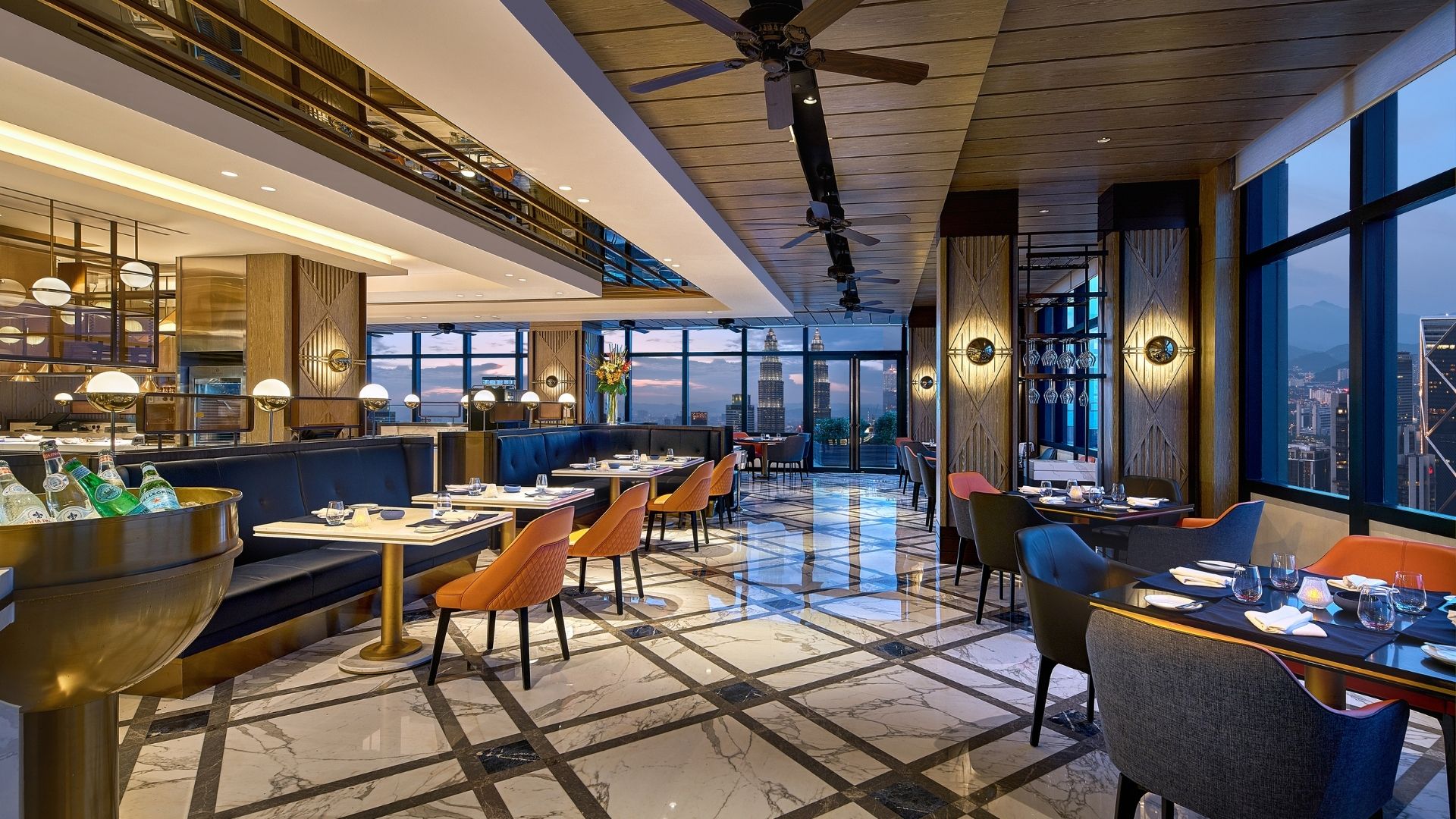 Banyan Tree Malaysia Kuala Lumpur Dining - Horizon Grill Day View