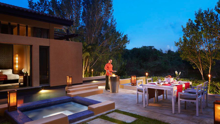 Banyan Tree Mexico Mayakoba Dining - Signature In Villa Bbq