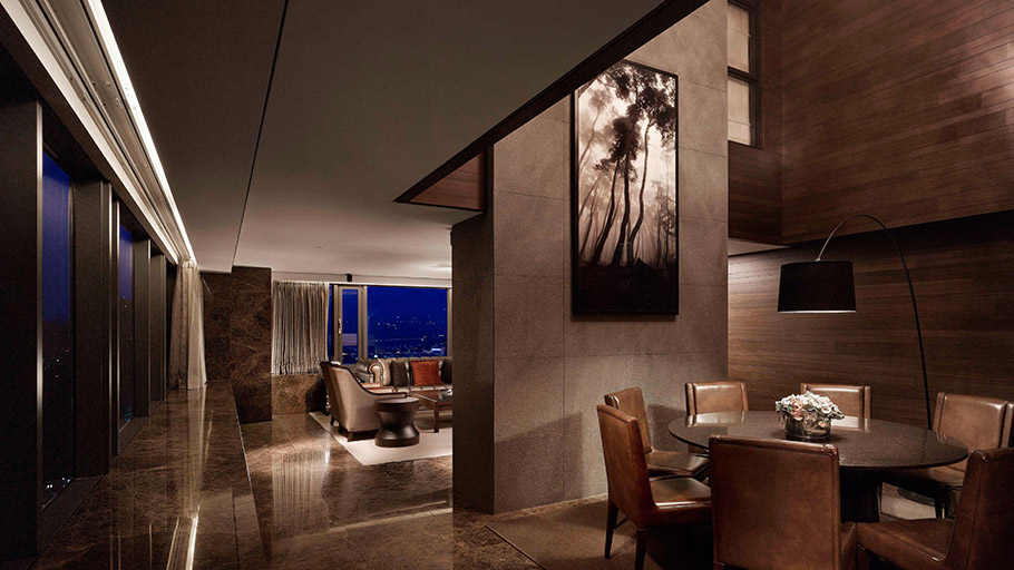 Banyan Tree South Korea Club And Spa Seoul Accommodation - Presidential Suite Banyan View Living Room