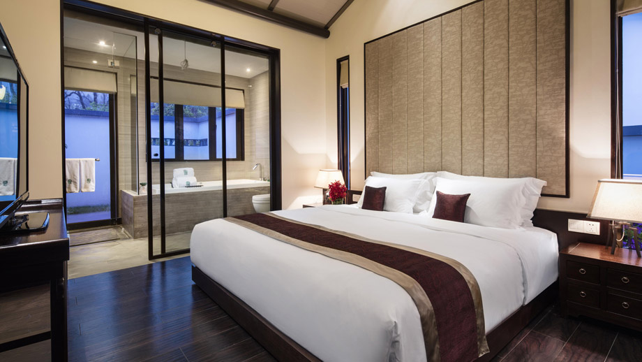 Banyan Tree China Huangshan Accommodation - Two Bedroom Hongcun Villa Bedroom