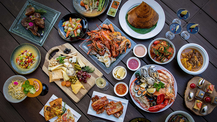 Banyan Tree Thailand Phuket Dining - Watercourt Sunday Best of lunch