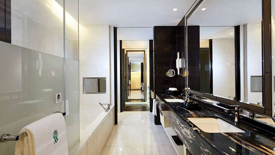 Executive Retreat Twin Washroom