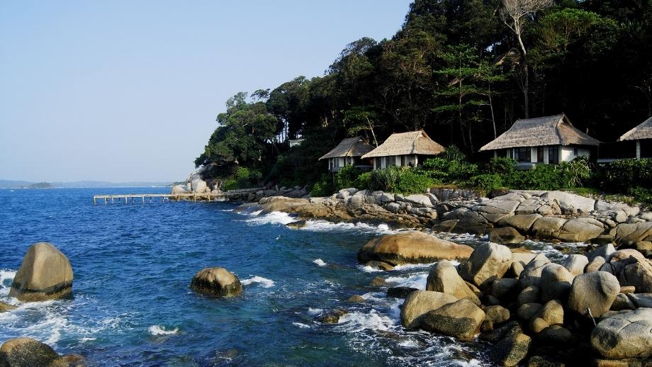 bintan, banyan tree, villa