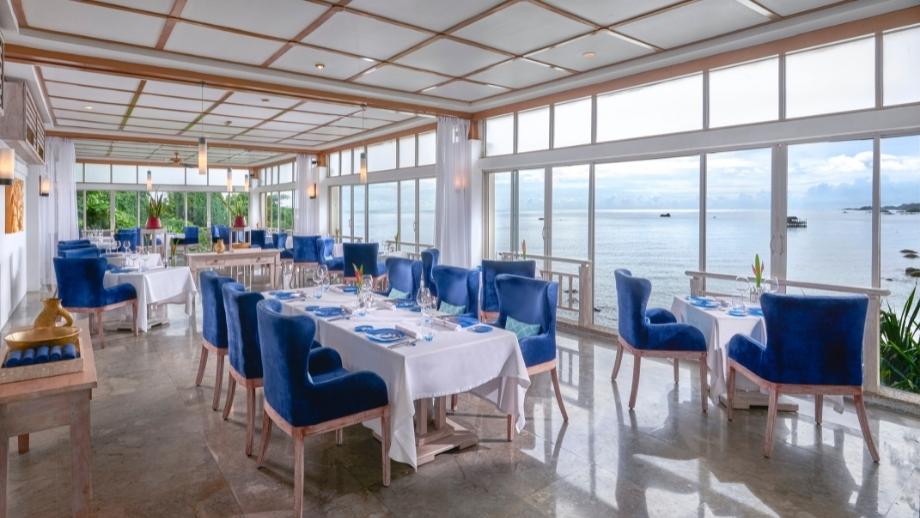 bintan, banyan tree, dining, the cove