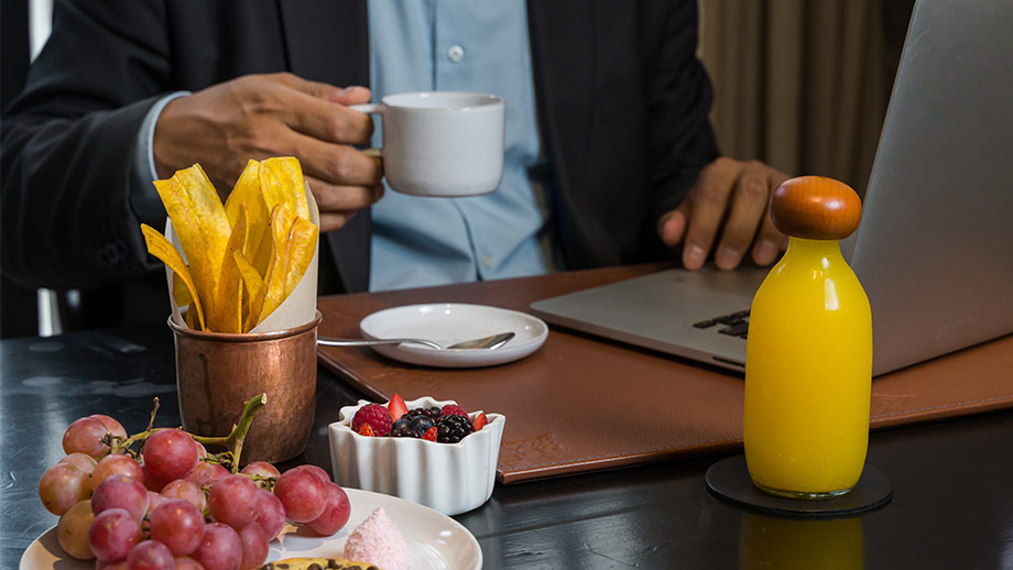 Corporate coffee break 