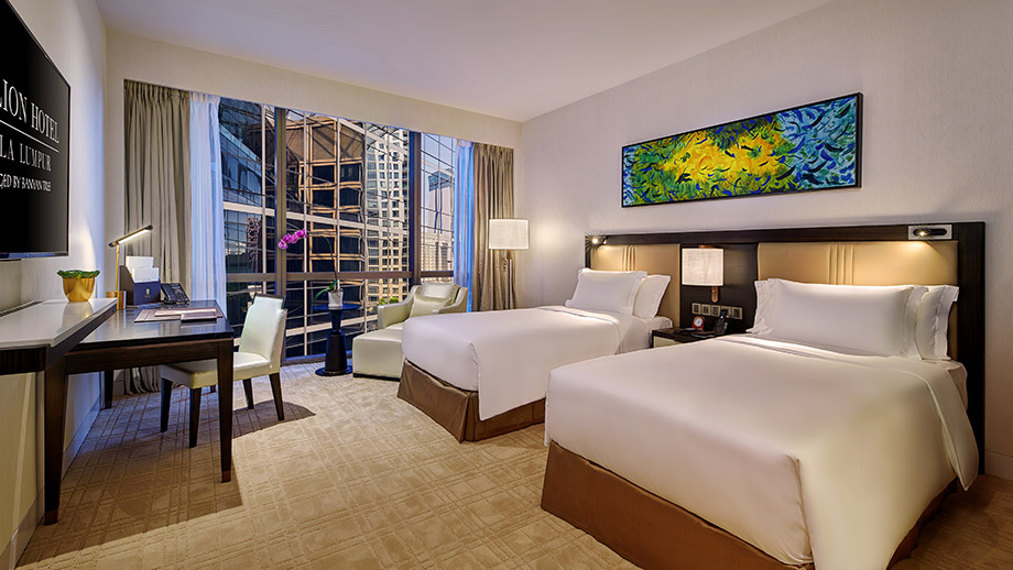 Banyan Tree Malaysia Pavilion Hotel Accommodation - Courtyard Oasis Twin Bedroom