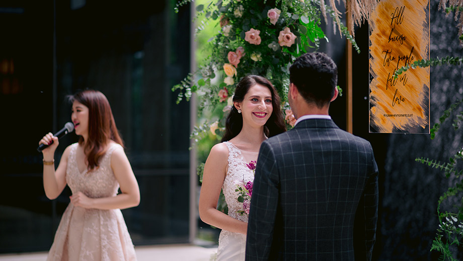 Banyan Tree Malaysia Pavilion Hotel Wedding Packages - Solemnisation Mood Shot