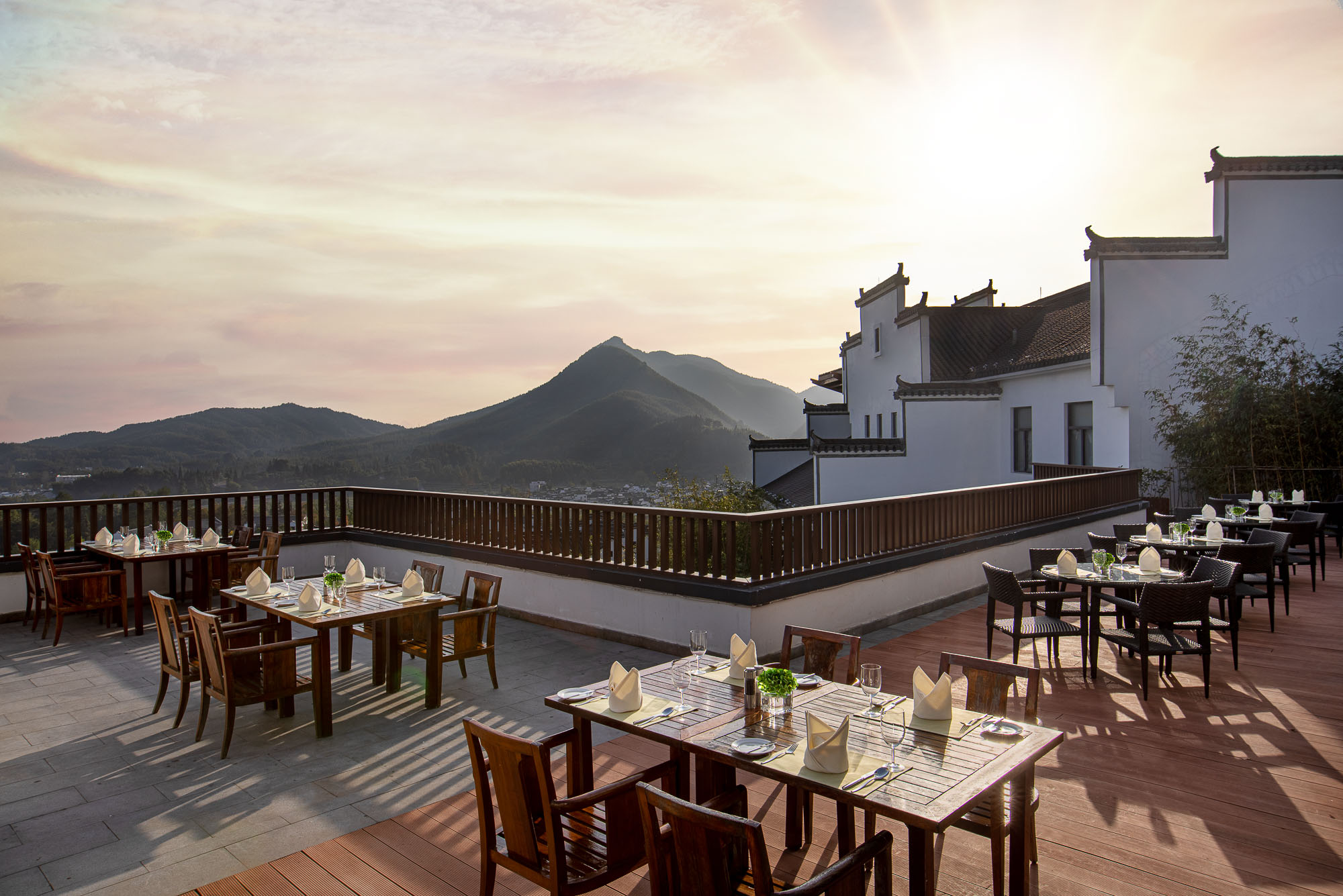 Huangshan Maofeng Tea Dining Banyan Tree