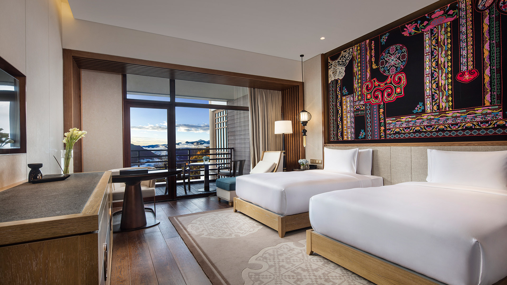 jiuzhaigou valley room twin