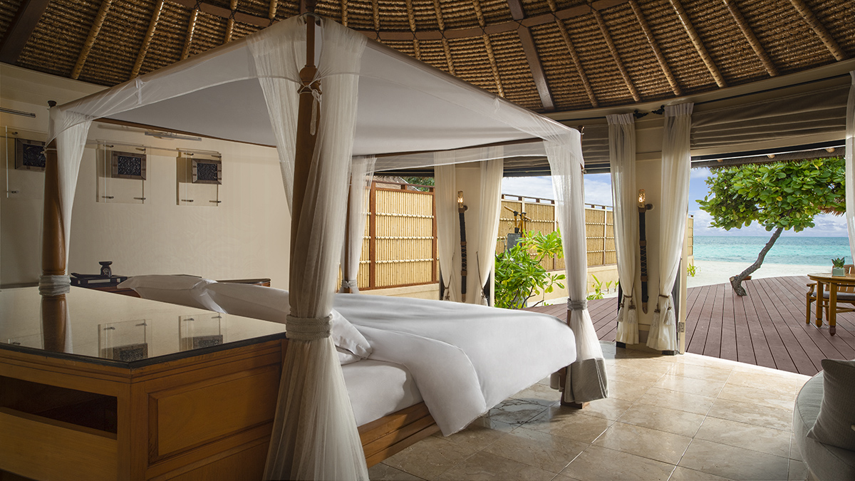 Bedroom of Grand Beachfront Pool Villa 