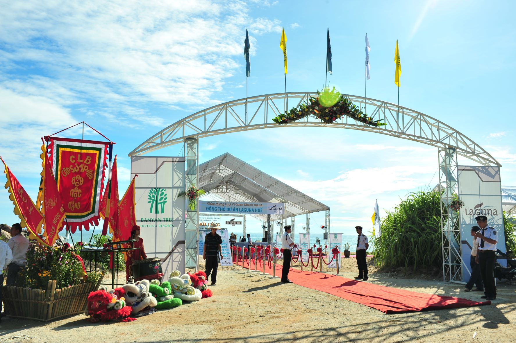 Ground breaking crenymony