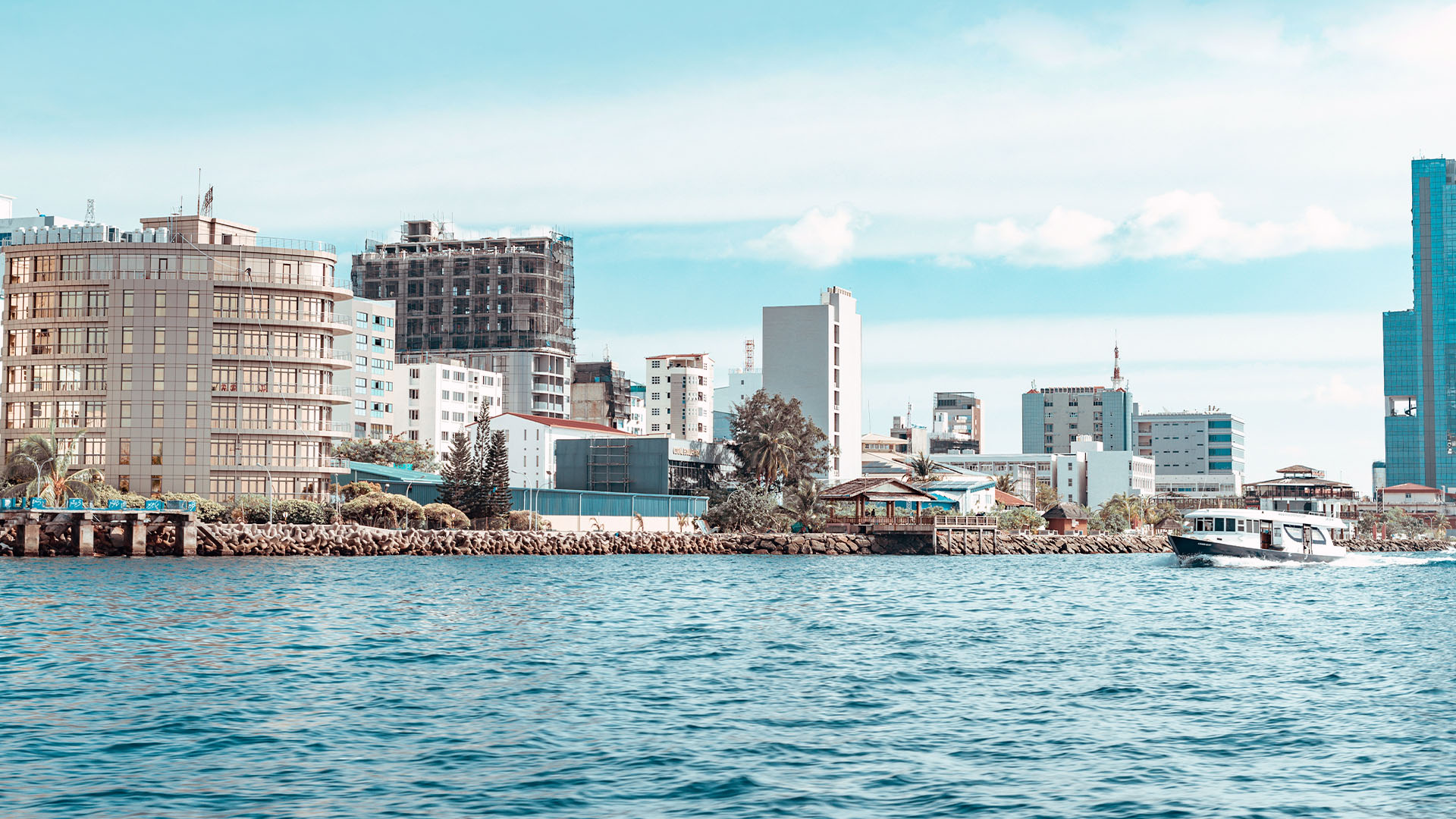 Visiting Male, the capital City