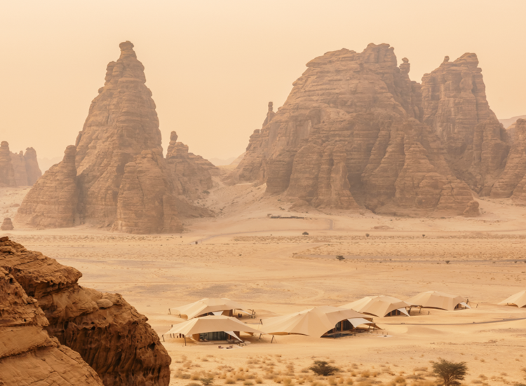 Hiking in Saudi Arabia